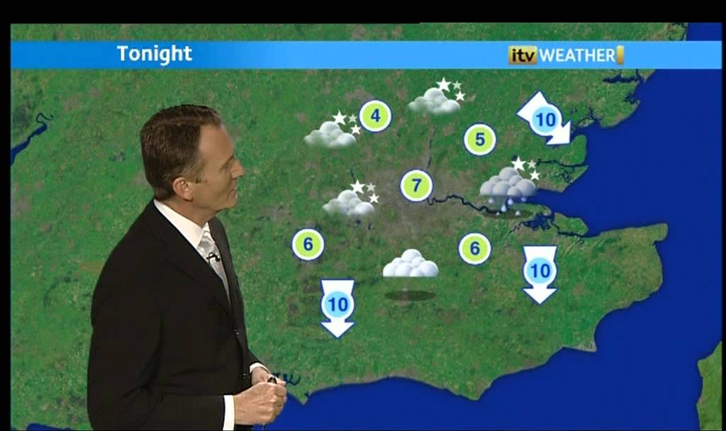 Friday evening weather forecast