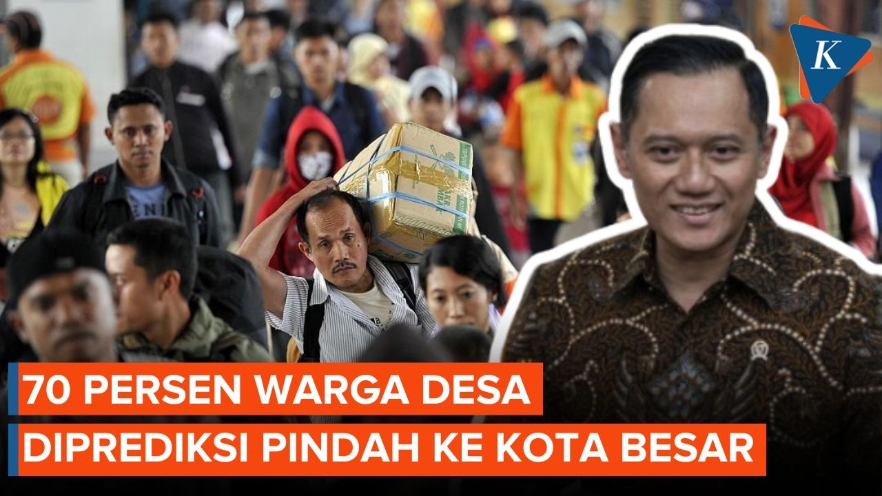 AHY Prediksi 70 Persen Penduduk Akan Pindah ke Kota-kota Besar