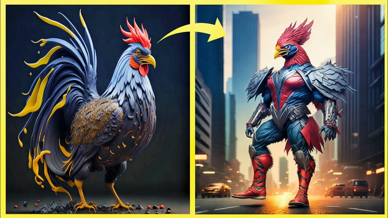 Superhero Animals! Watch These Awesome Animals Transform into Your Favonte Superheroes!