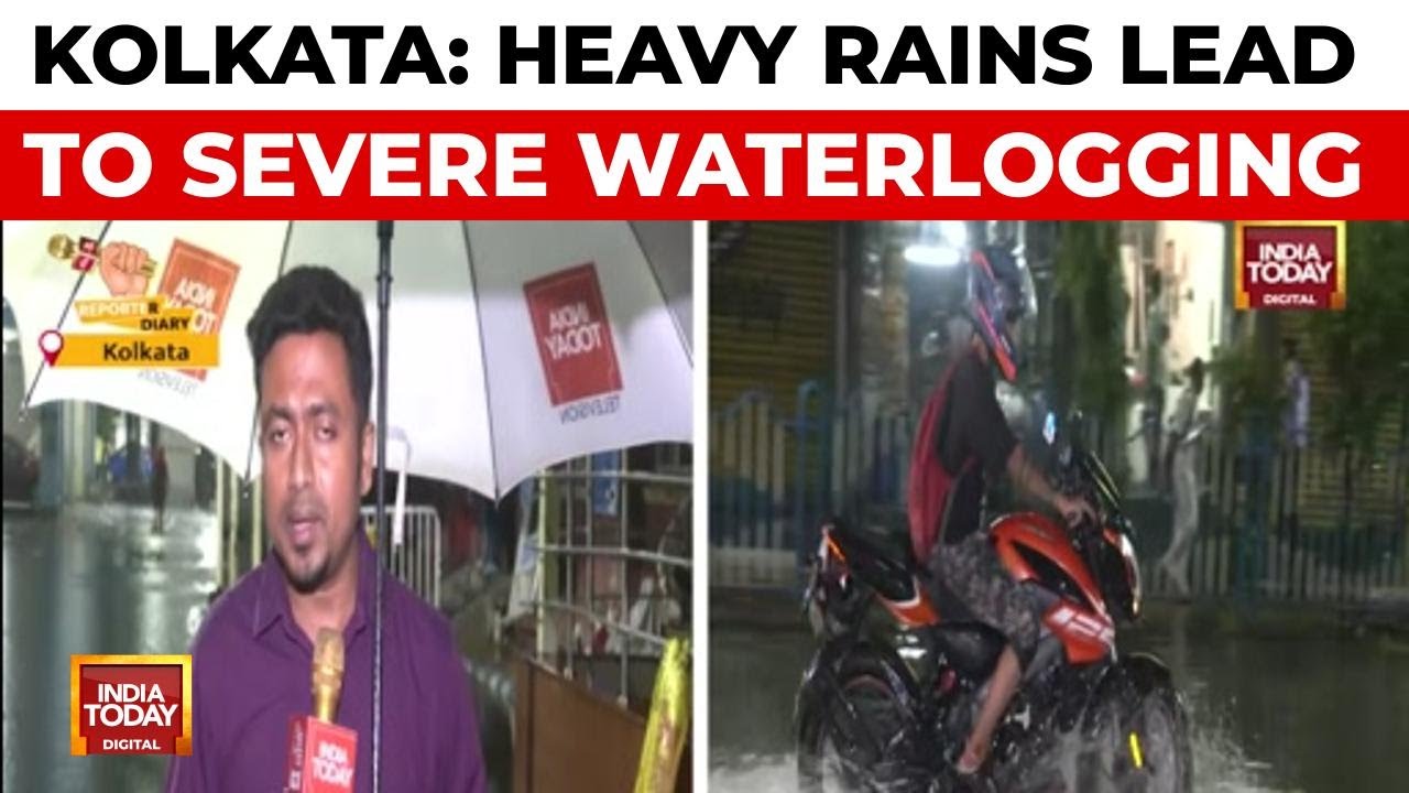 Kolkata In Crisis: Heavy Rain Floods City, Water Enters Medical College Hospital
