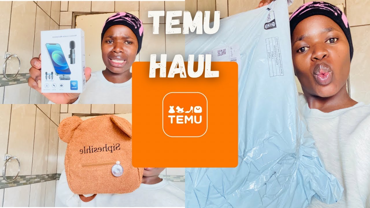Temu haul| Custom fees? | Quality? |South African YouTuber #temu #temuhaul #buffalo