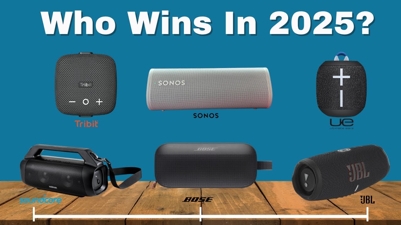 Top 6: Best Bluetooth Speaker 2025! [don't buy before watching]