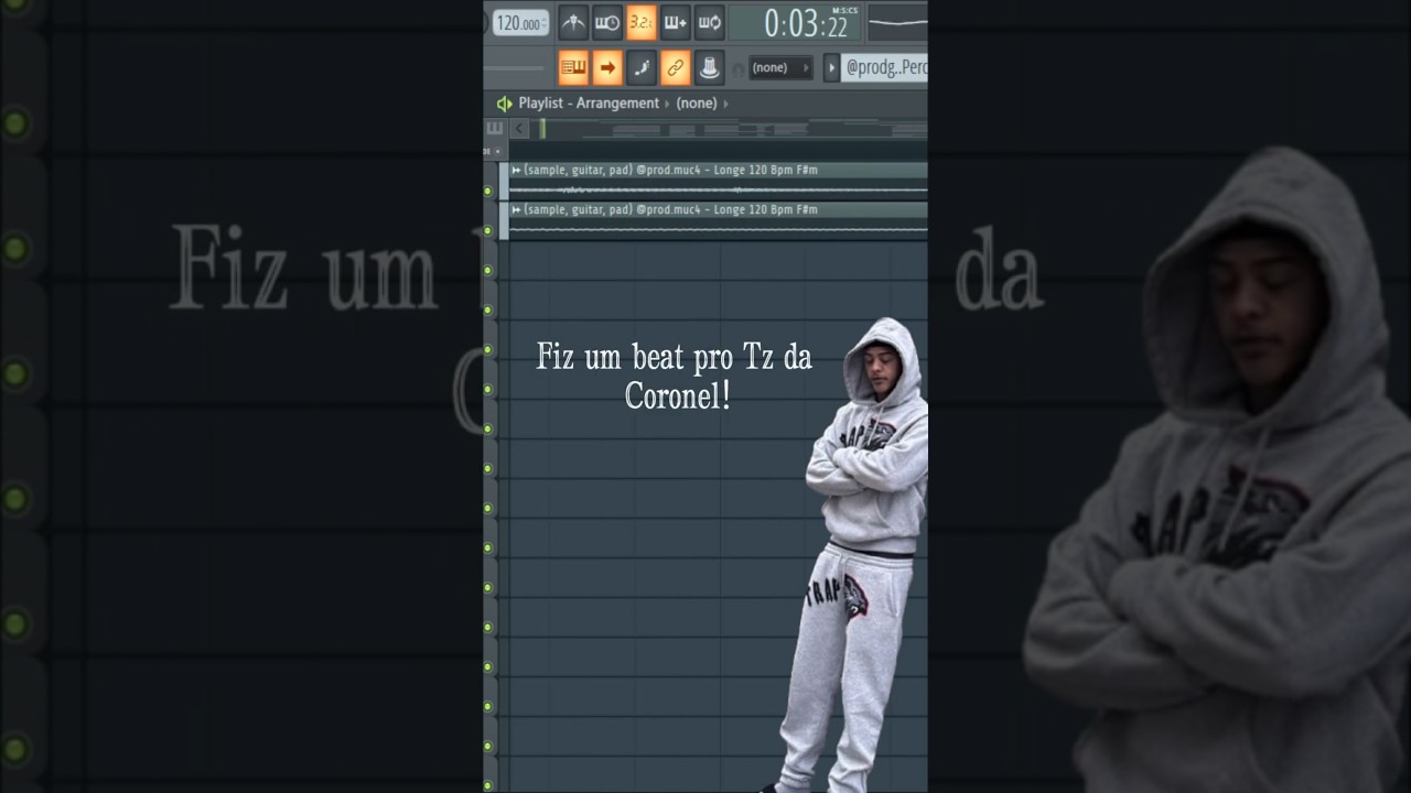 Fiz um beat pro Tz da Coronel! #tzdacoronel  #tzdacoroneltypebeat #trap  #orochi  #orochitypebeat