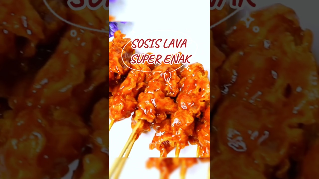 Sosis Lava jual 1000an auto laris manis 😍 #idejualan