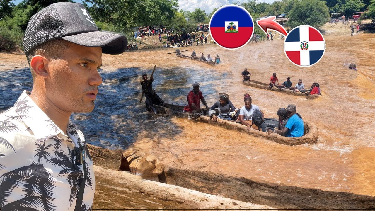 Así se cruza ILEGALMENTE la frontera de HAITI y DOMINICANA 