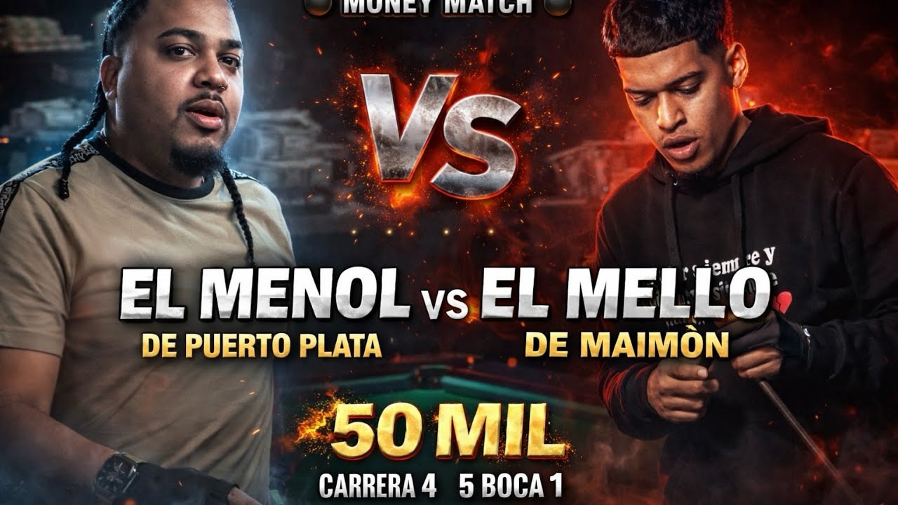 EL MENOR DE PUERTO PLATA JUGANDO CON EL MELLO DE MAIMON DE 50 MIL