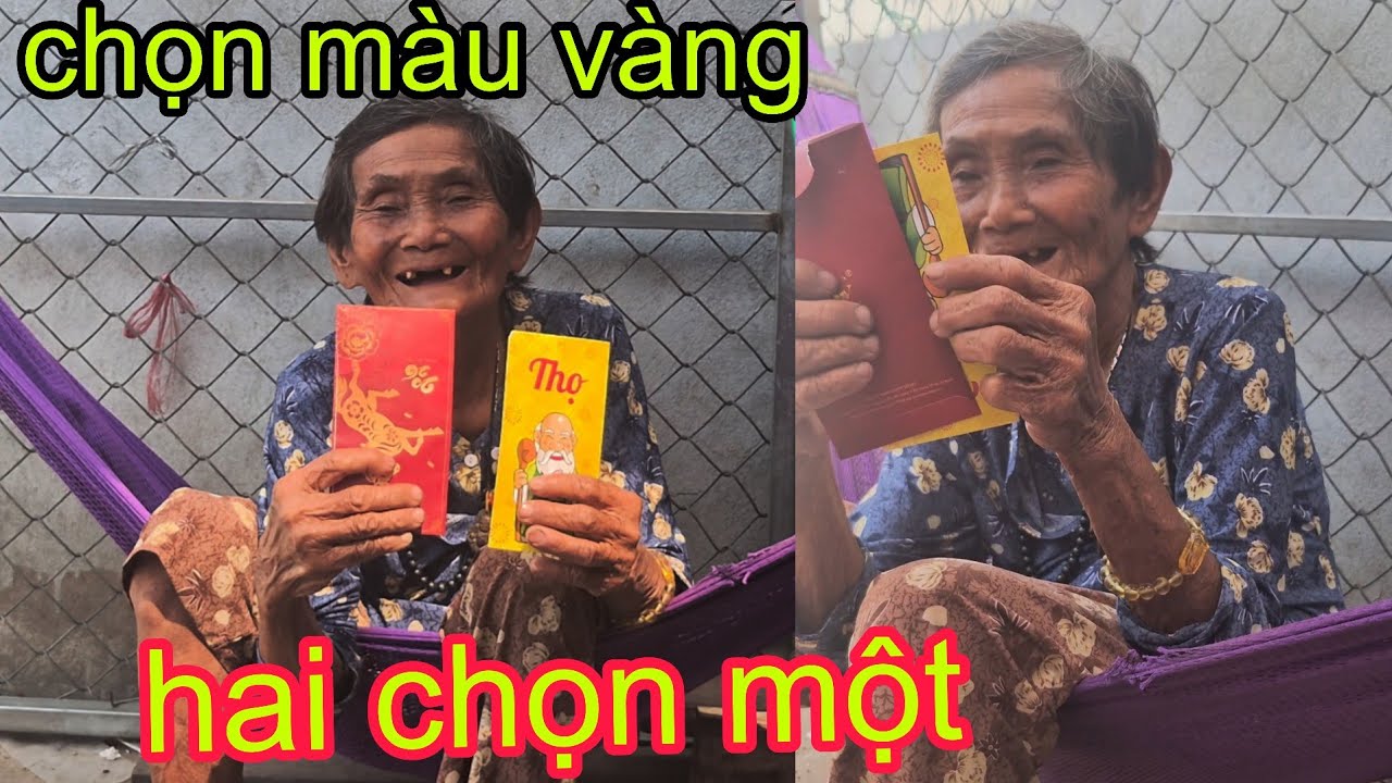Bà Đặng có may mắn không? Bà chọn màu nào 