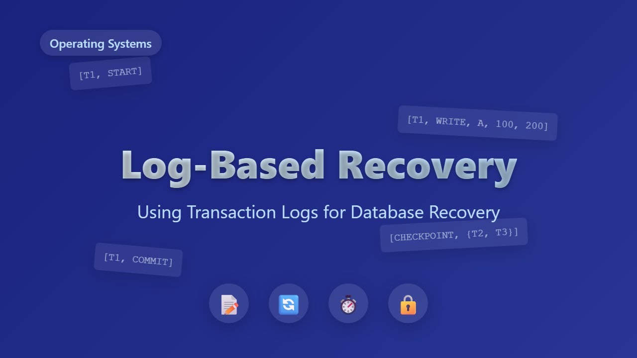 Database Recovery: Log-Based Techniques Explained for Beginners
