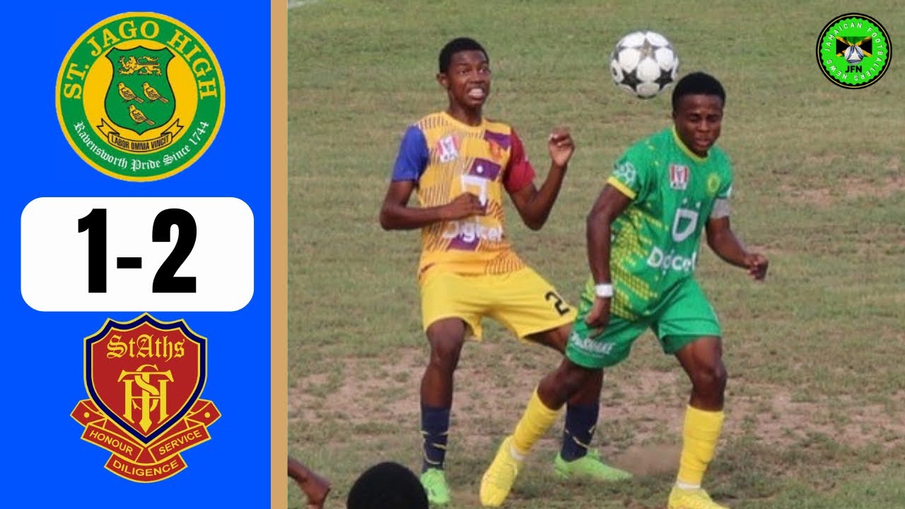 St Jago 1-2 STATHS Match Highlights | Manning Cup Second Round 1st Leg | 26/10/22