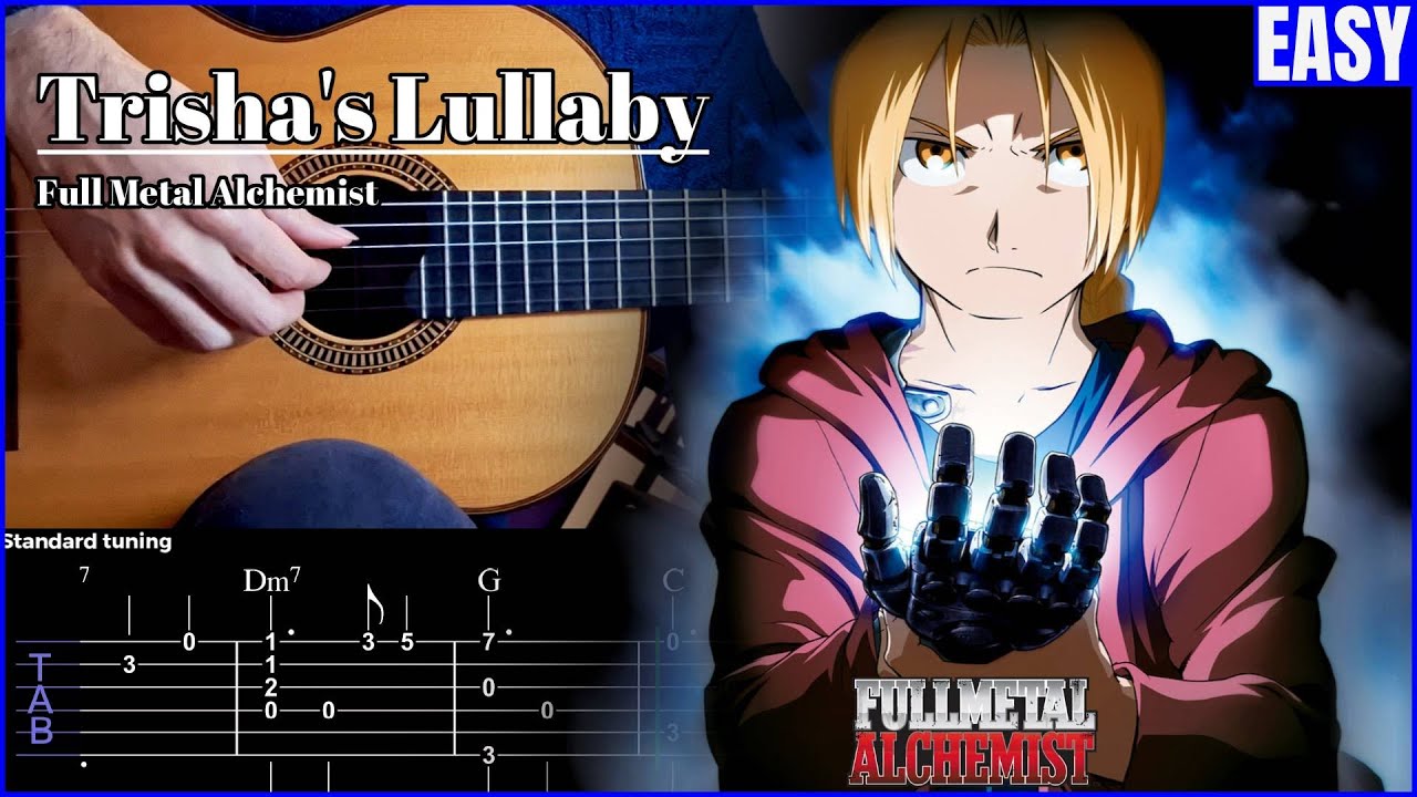 Trisha’s Lullaby Guitar TAB | Fullmetal Alchemist Brotherhood OST