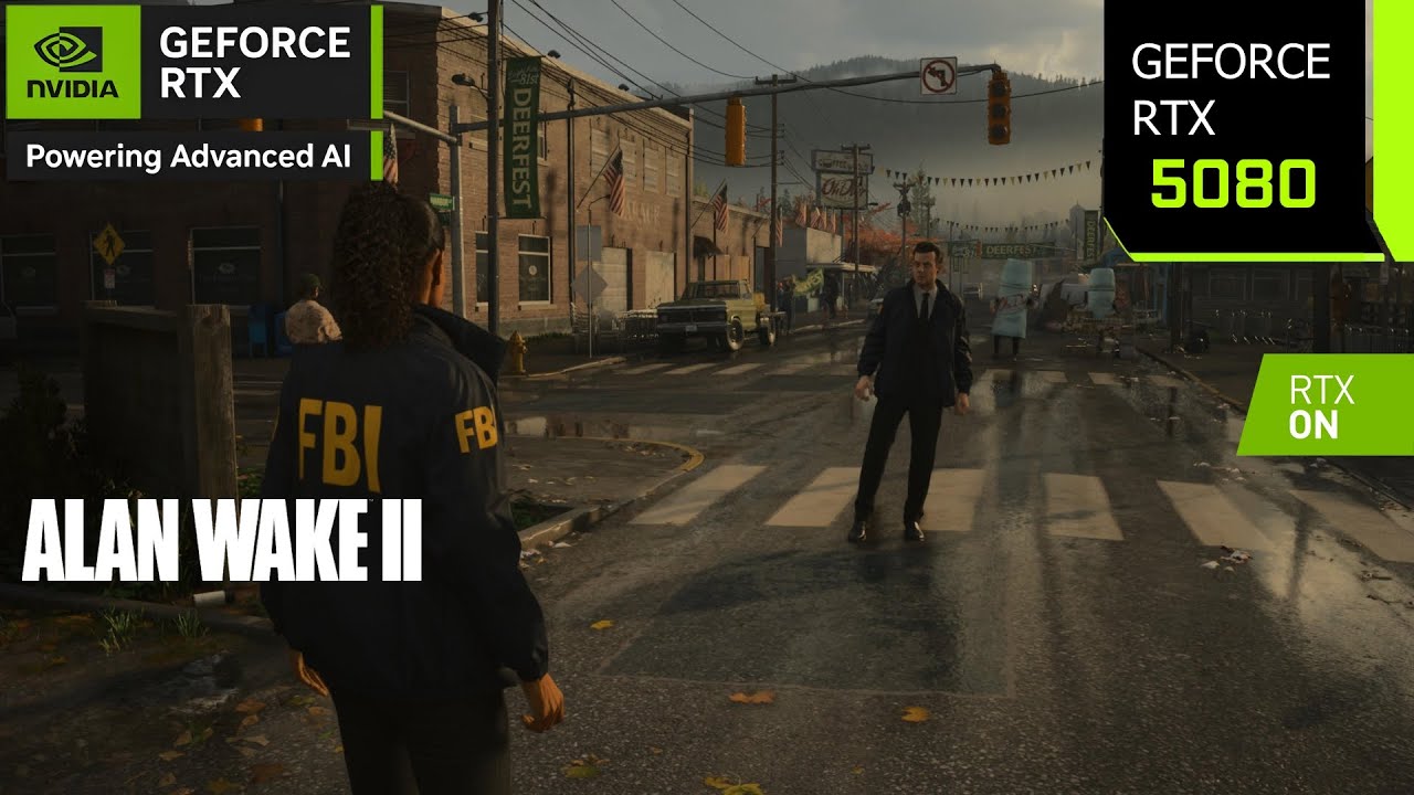 Alan Wake 2 | RTX 5080 4K, 1440p DLSS 4 Multi Frame Generation | Path Tracing | i7 14700F