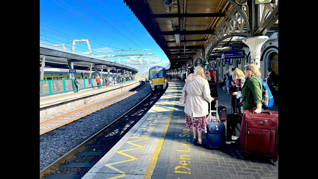 Most scenic rail Journey in Ireland, Dublin Connolly Station To Wicklow & Wexford.