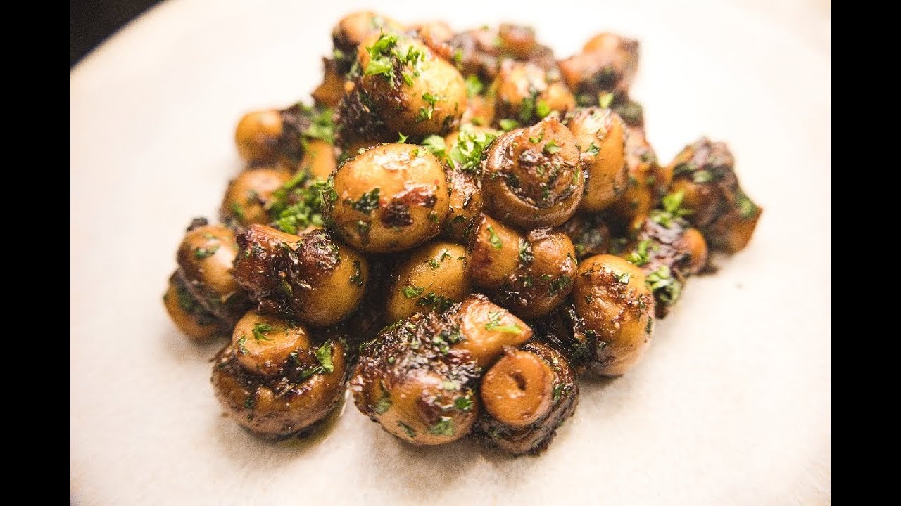 Luxusní!!! Pečené žampiony na tymiánu a česneku. Garlic mushrooms. #mushroom #garlic #cooking #best