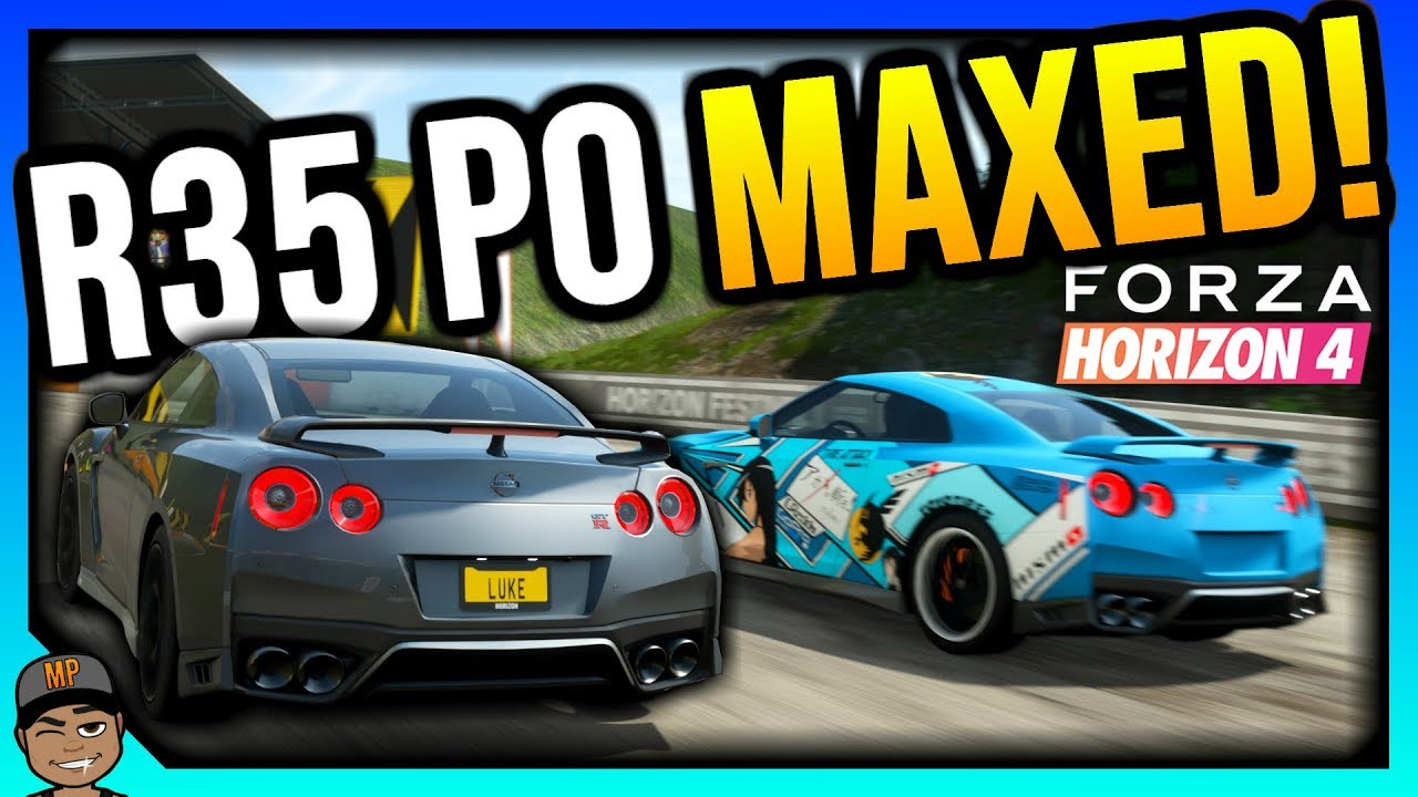 Forza Horizon 4: Nissan GTR R35 PO VS Base R35