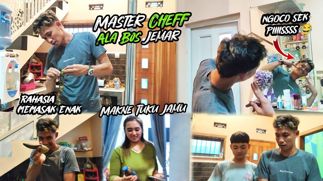Master Cheff Ala Bos Mahardika🔥Ternyata Bisa Memasak Juga Bapakne Arek-arek Iki🤣🤣🤣