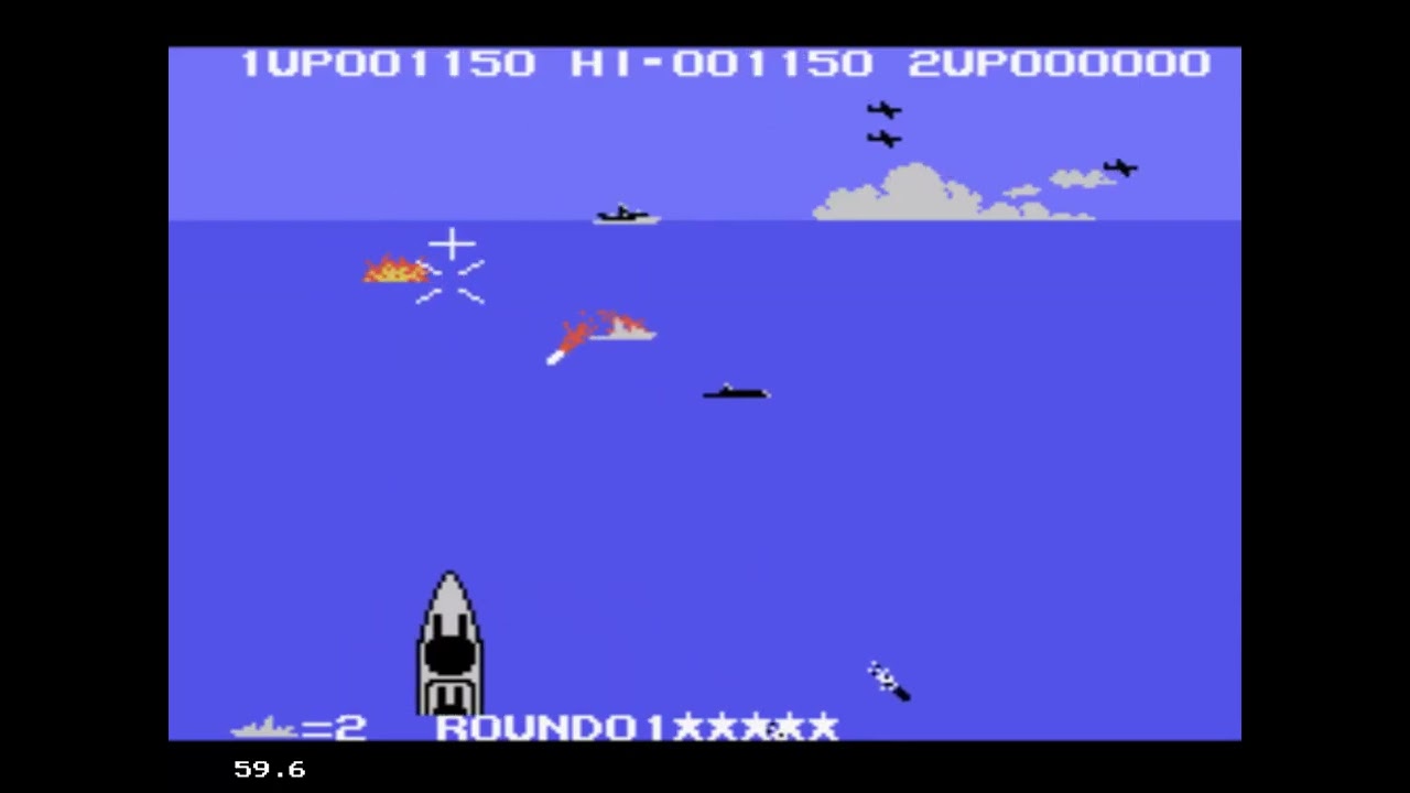 Yamato - Sega SG1000 Game Play