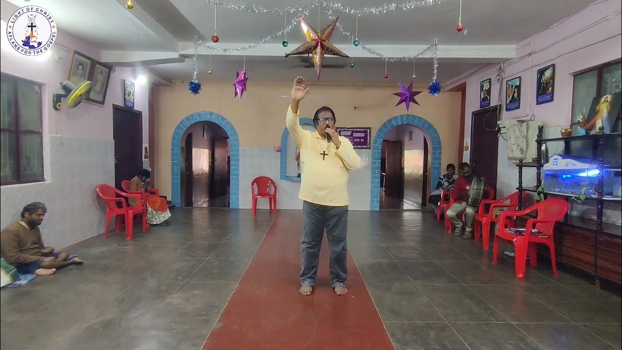 Christmas Function at St.Thomas karunalayam, Yelur old age home, Coimbatore 