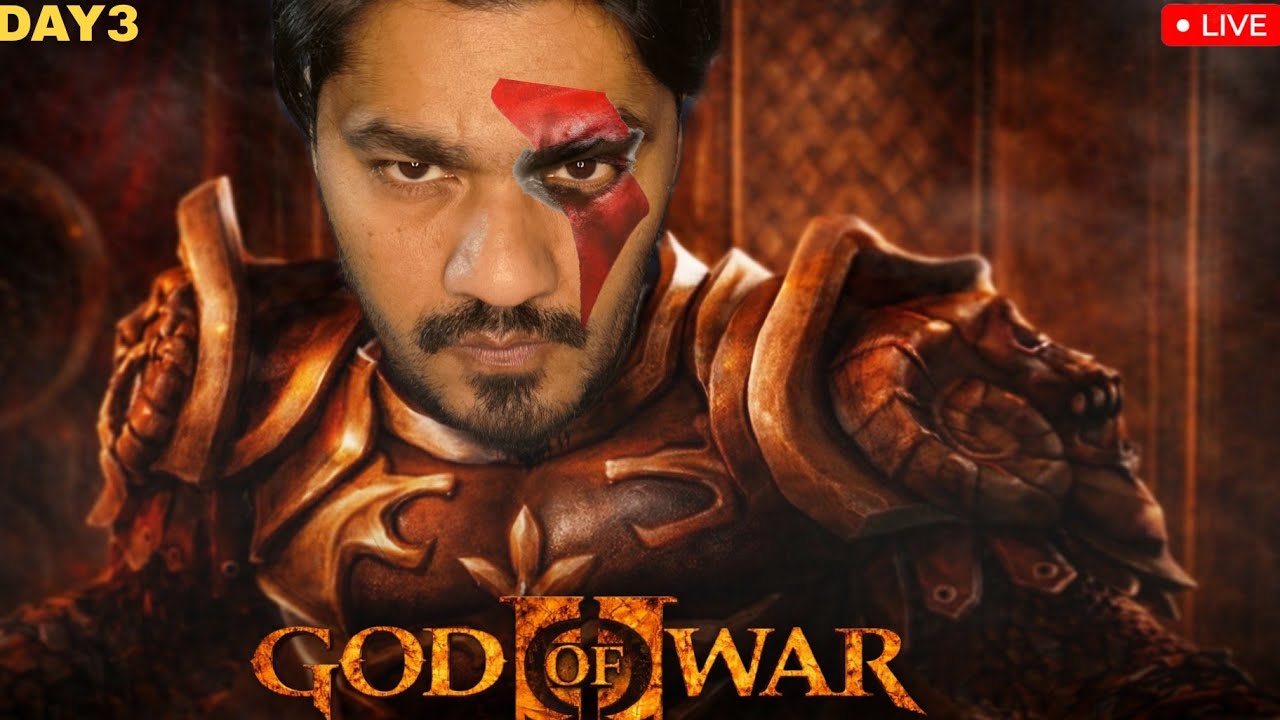 God of War 2 HARD MODE 🔥 Day 3 – Theseus & Barbarian King Boss Fight