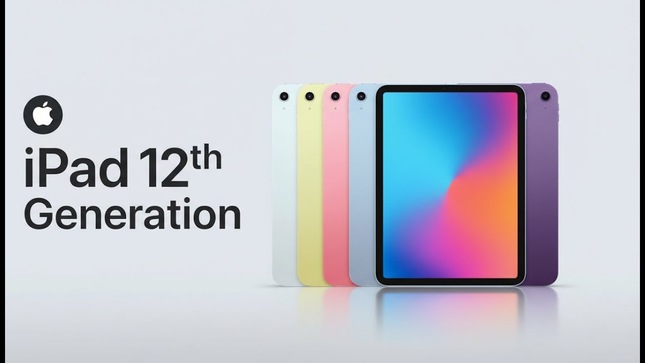 iPad 12th Generation (2026) LEAKS – Apple’s Biggest iPad Upgrade Ever?