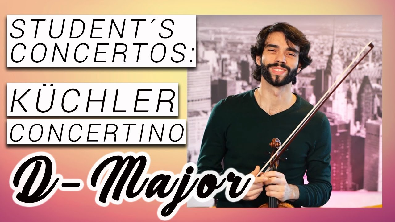 Küchler, Ferdinand: Concertino op. 12 in D-Major for violin + piano
