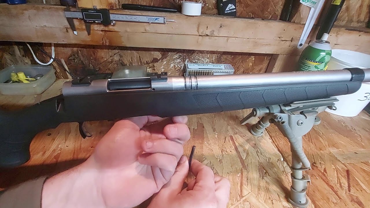 Savage Bmag, Factory Stock Bedding. Does it help?.....