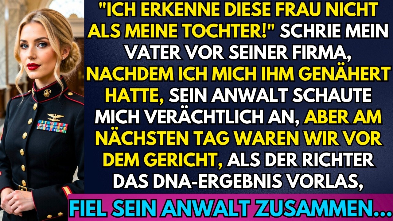 „Mein Vater enterbte mich vor der Firma, am nächsten Tag verlas der Richter das DNA…“
