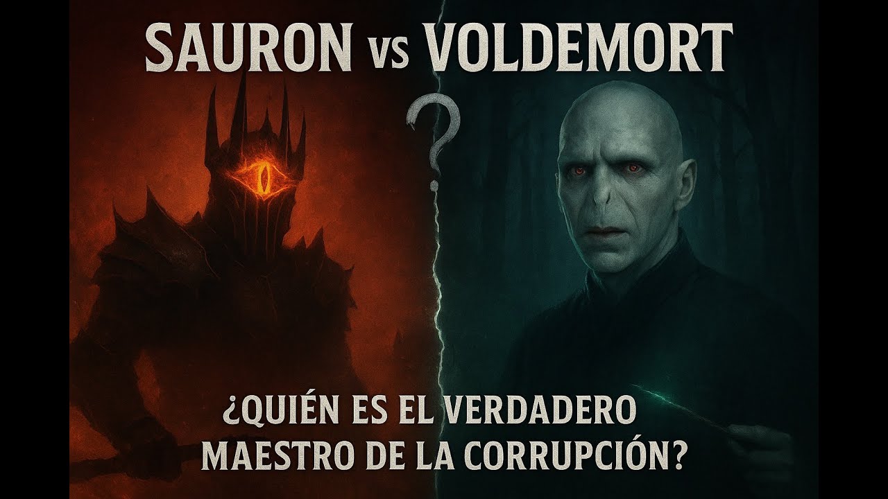 Sauron vs Voldemort: ¿Quién es el verdadero MAESTRO DE LA CORRUPCIÓN?