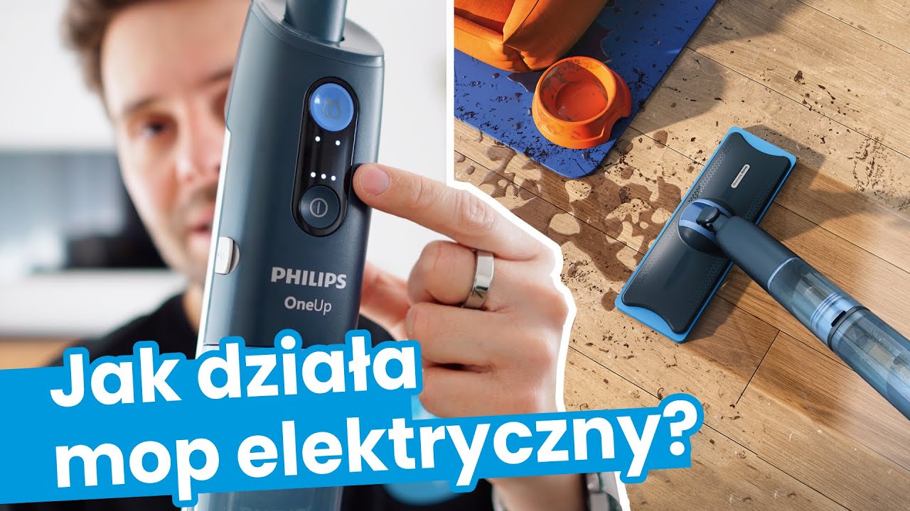 Jak działa mop elektryczny Philips OneUp 5000?