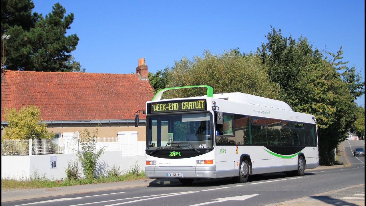 Heuliez GX 317 GNV n°470 | ligne 38 Greneraie - Les Ailes | Réseau TAN | Nantes