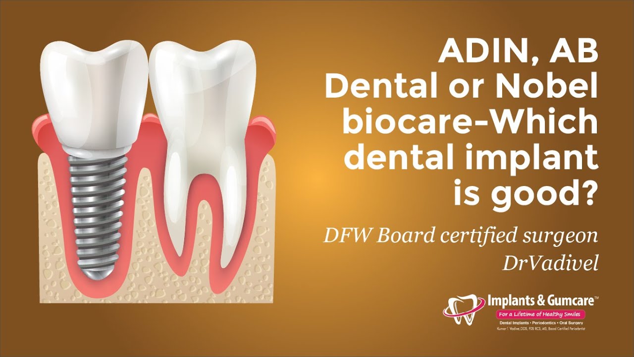 How do ADIN, AB Dental, and Nobel Biocare compare in quality and longevity?