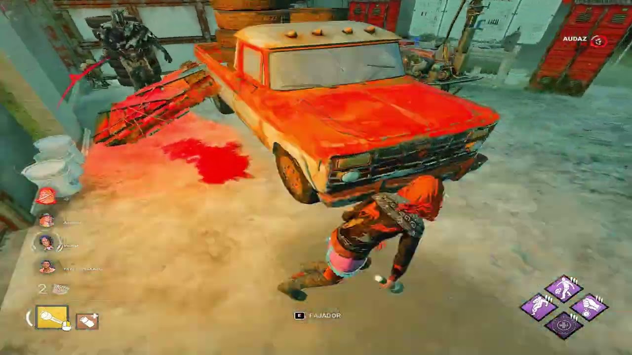 5 gens chase vs wraith | Dead by Daylight