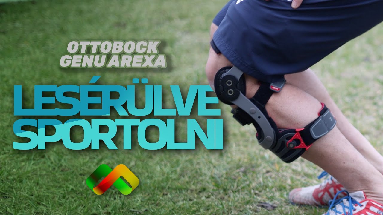 SZABAD SPORTOLNI TÉRDSÉRÜLÉSSEL? Ottobock Genu Arexa stabilizáló térdortézis / térdgép, térdrögzítő