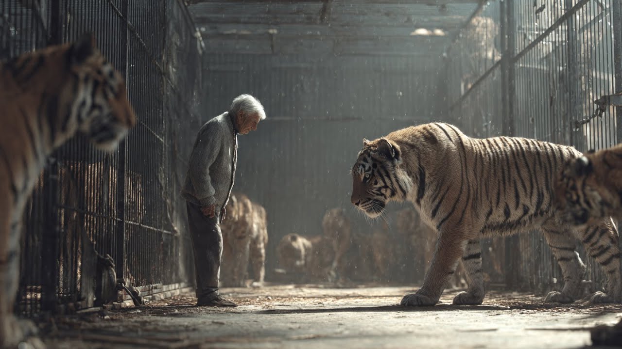Elderly Man Jumped Into The Tigers’ Cage, What Happened Shocked Everyone…