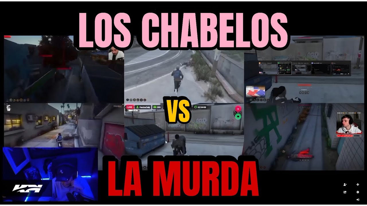 CHABELOS VS LA MURDA || FAMILY RP