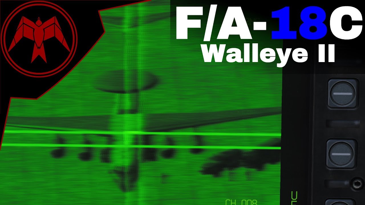 DCS F/A-18c Hornet AGM-62 Walleye II Tutorial