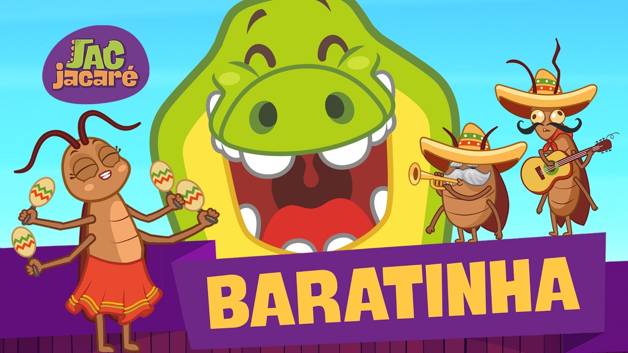Jac Jacaré | Baratinha - Clipe Infantil