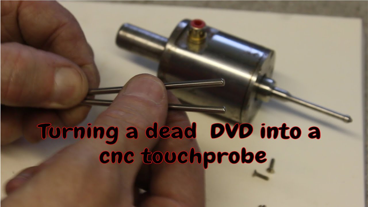 How to harvest free ground precision bars for a CNC touch probe
