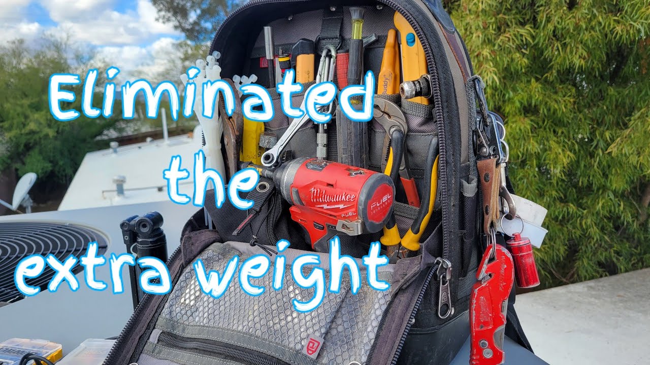 Tools that keep my bag light but still very efficient. 