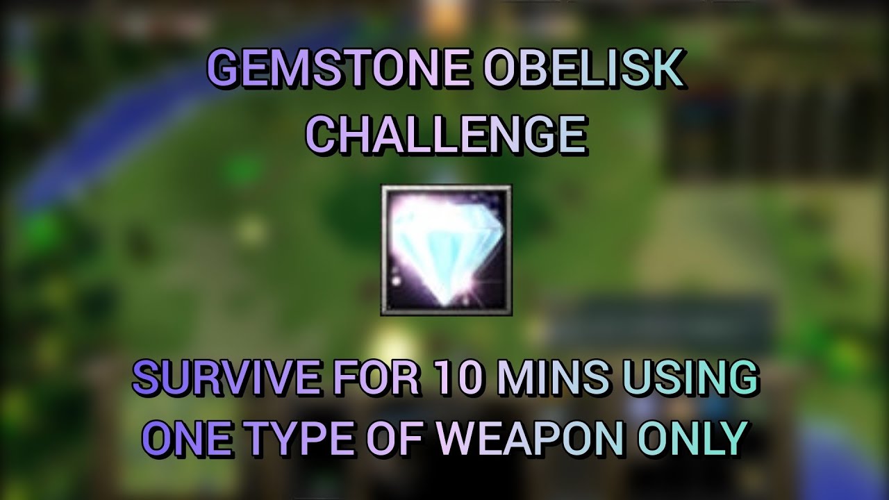 WARCRAFT 3 - TOWER SURVIVORS #272 - GEMSTONE OBELISK  CHALLENGE
