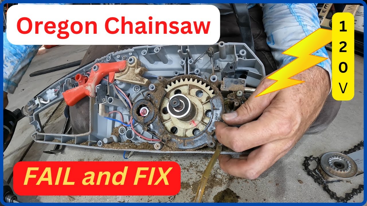 Oregon Chanisaw ~FAIL and FIX~