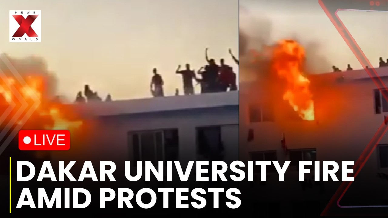 Dakar University Fire LIVE: Students Fall From Burning Building Amid Senegal University Aid Protests