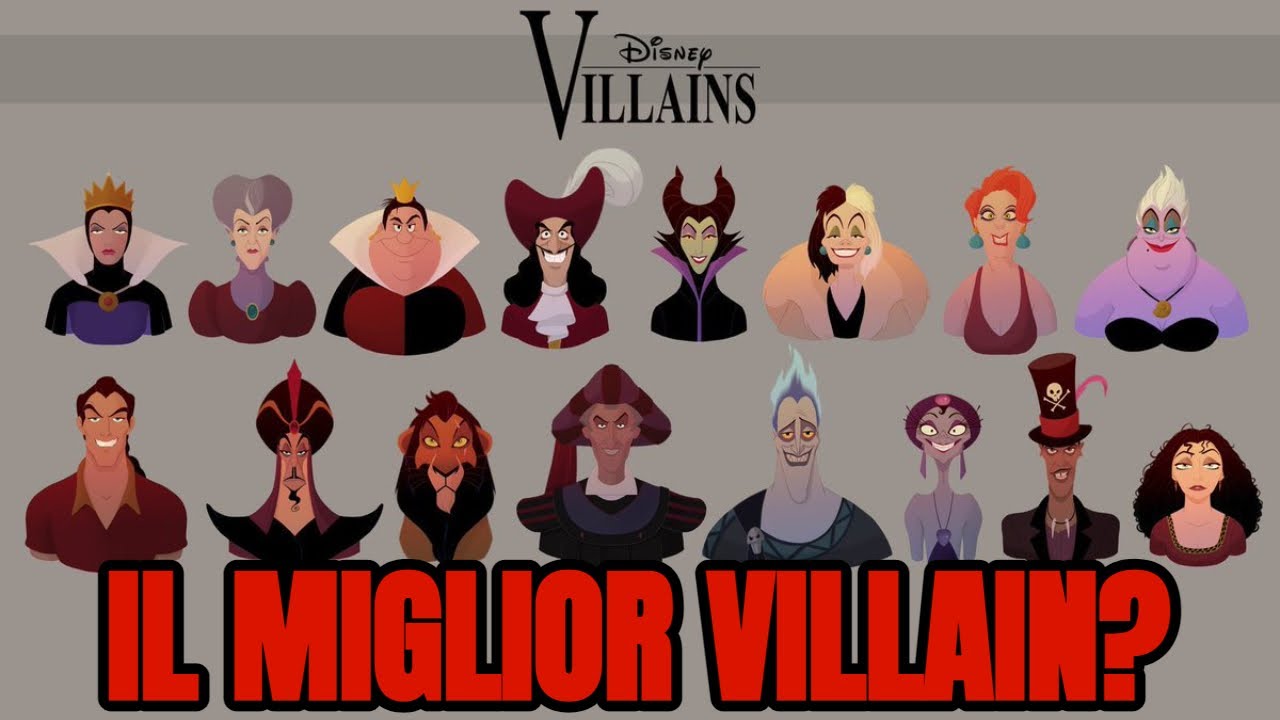 Chi è il MIGLIOR VILLAIN DISNEY?