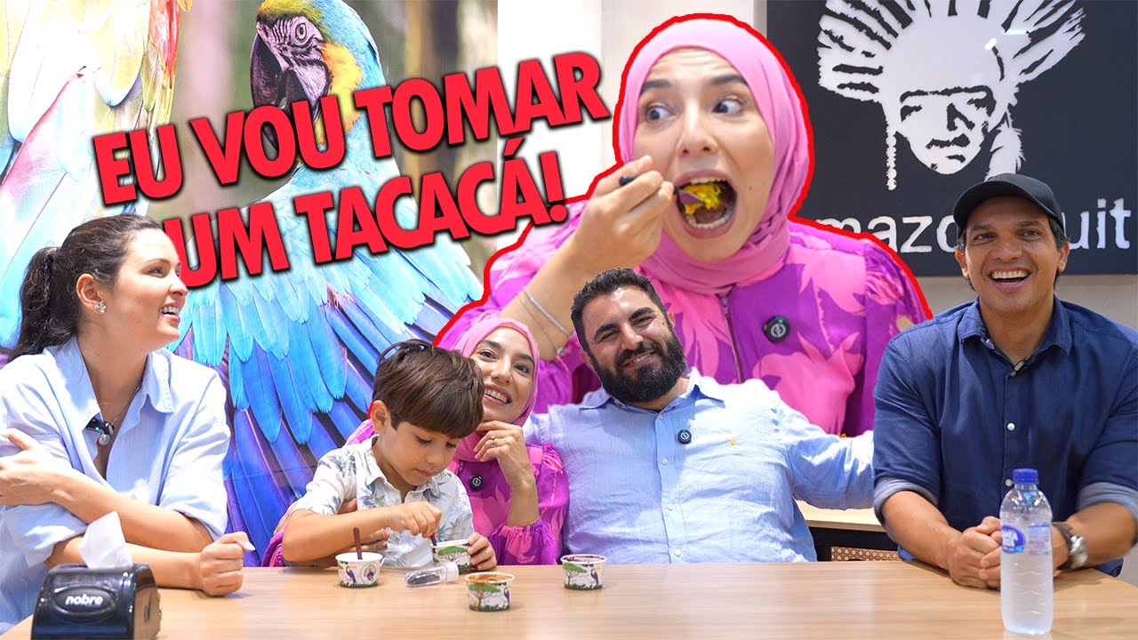 PROVANDO COMIDAS TÍPICAS PARAENSE