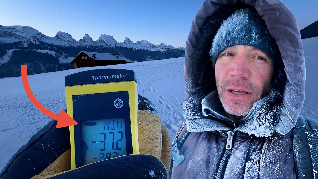 Fast −40 GRAD in der Schweiz 🥶 Unterwegs am Kältepol der Alpen | Arktische Temperaturen