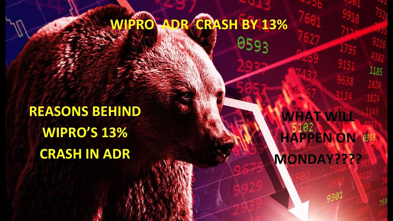WIPRO ADR CRASH 13% (Reasons Behind Wipro's ADR Crash)