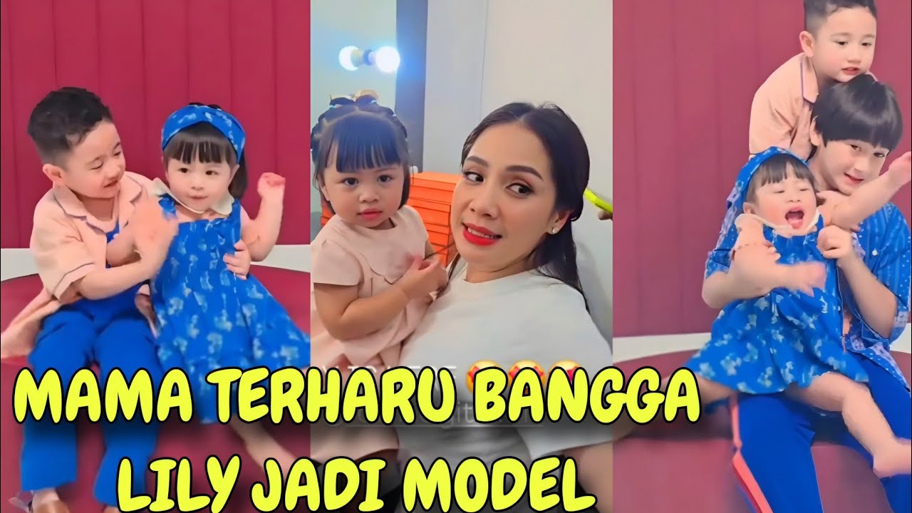 LUCUNYA BABY LILY JADI MODEL FOTHOSOT BARENG RAYYANZA RAFATHAR 