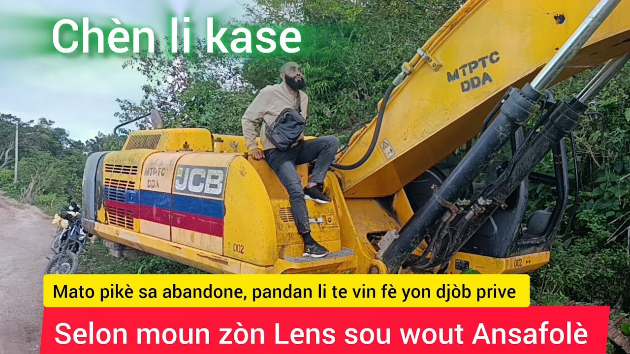 🚜Mato pikè sa chèn li selman kite kase leta abandonel' la, èv Jovenel Moïse yo kontinye gaspiye 