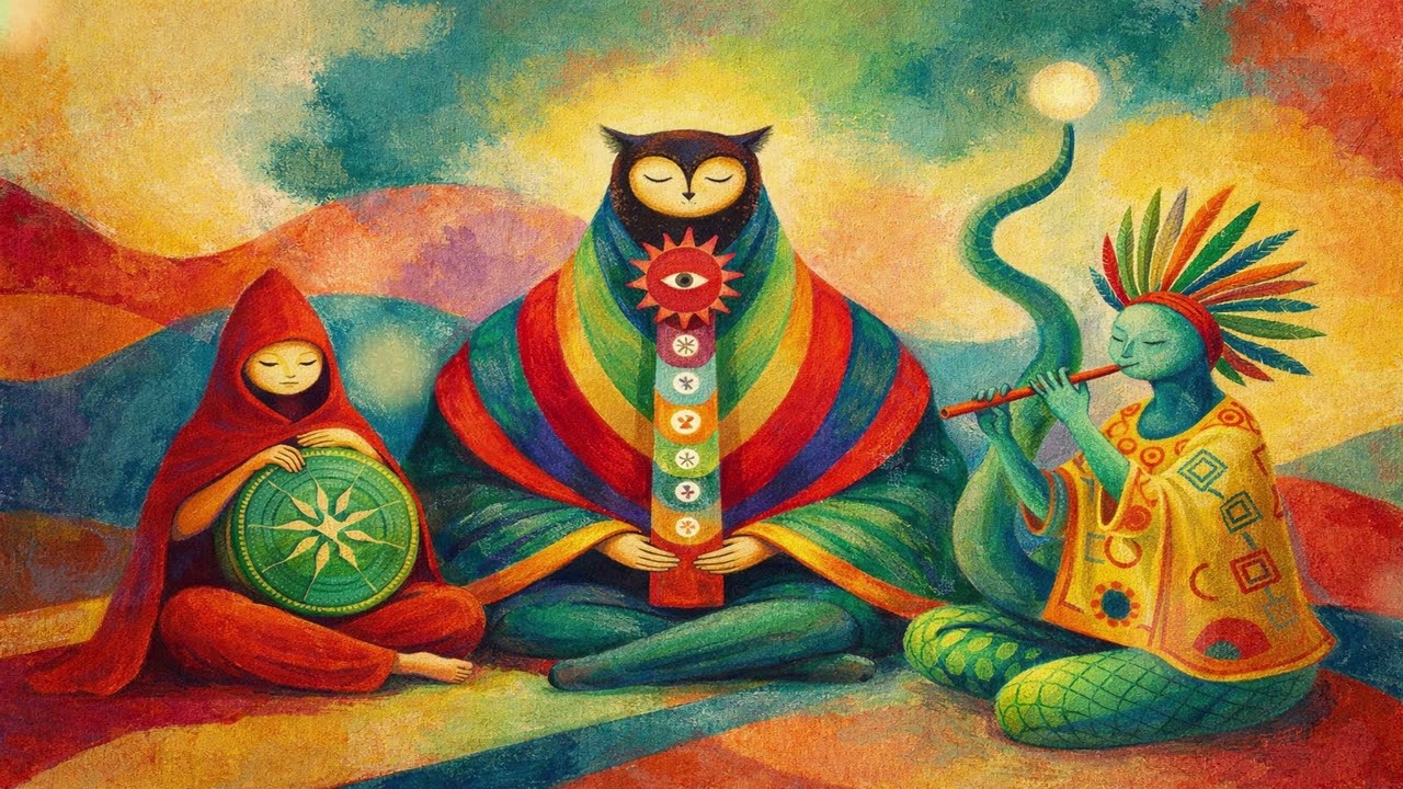 Obsidian Dawn Ceremony | Tribal Ambient ~ Organic House ~ Psychedelic Downtempo