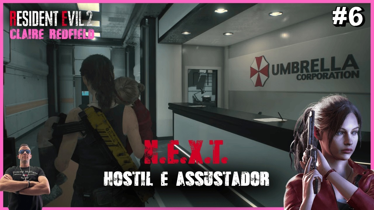 🎮 RESIDENT EVIL 2 REMAKE – LABORATÓRIO N.E.X.T. parte 1 #06 | CLAIRE REDFIELD | POWERED BY: STEAM