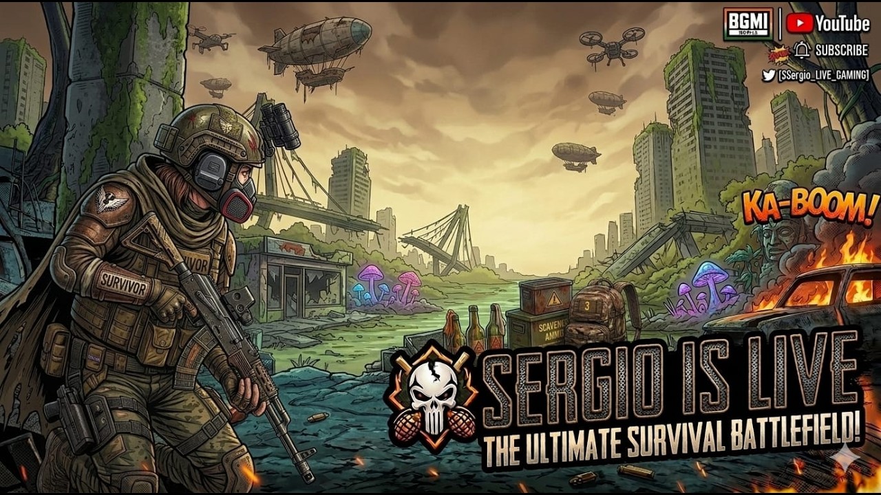 ​🔥4.3 Update Coming Soon...  🎮 | Sergio IsLive DAY-63 SHORTS  Live #SergioLiveBGMI#Tamil